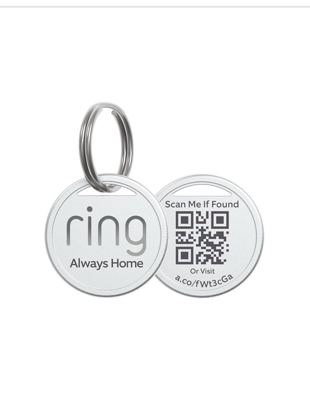 NEW Ring Always Home Pet QR ID Tag